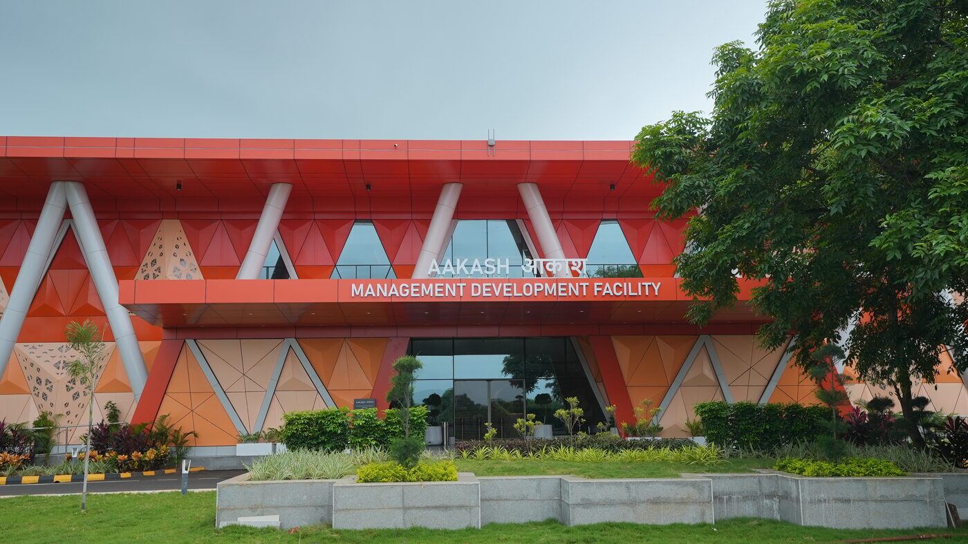 The Aakash management development facility at UBCC