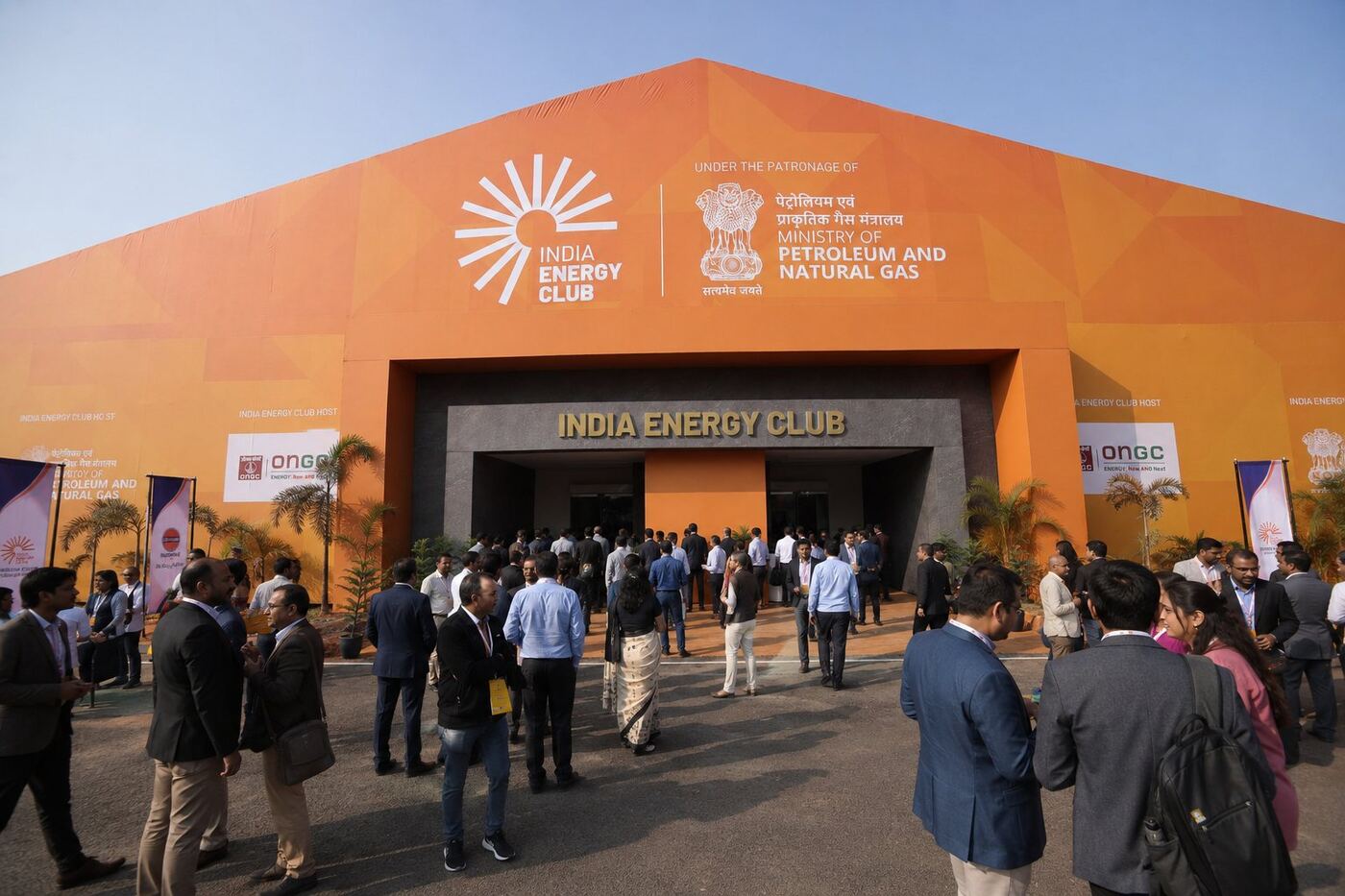 The India Energy Club pavilion