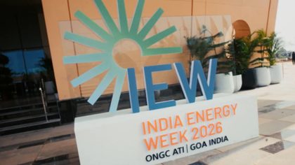 India Energy Week 2026 signage at UBCC