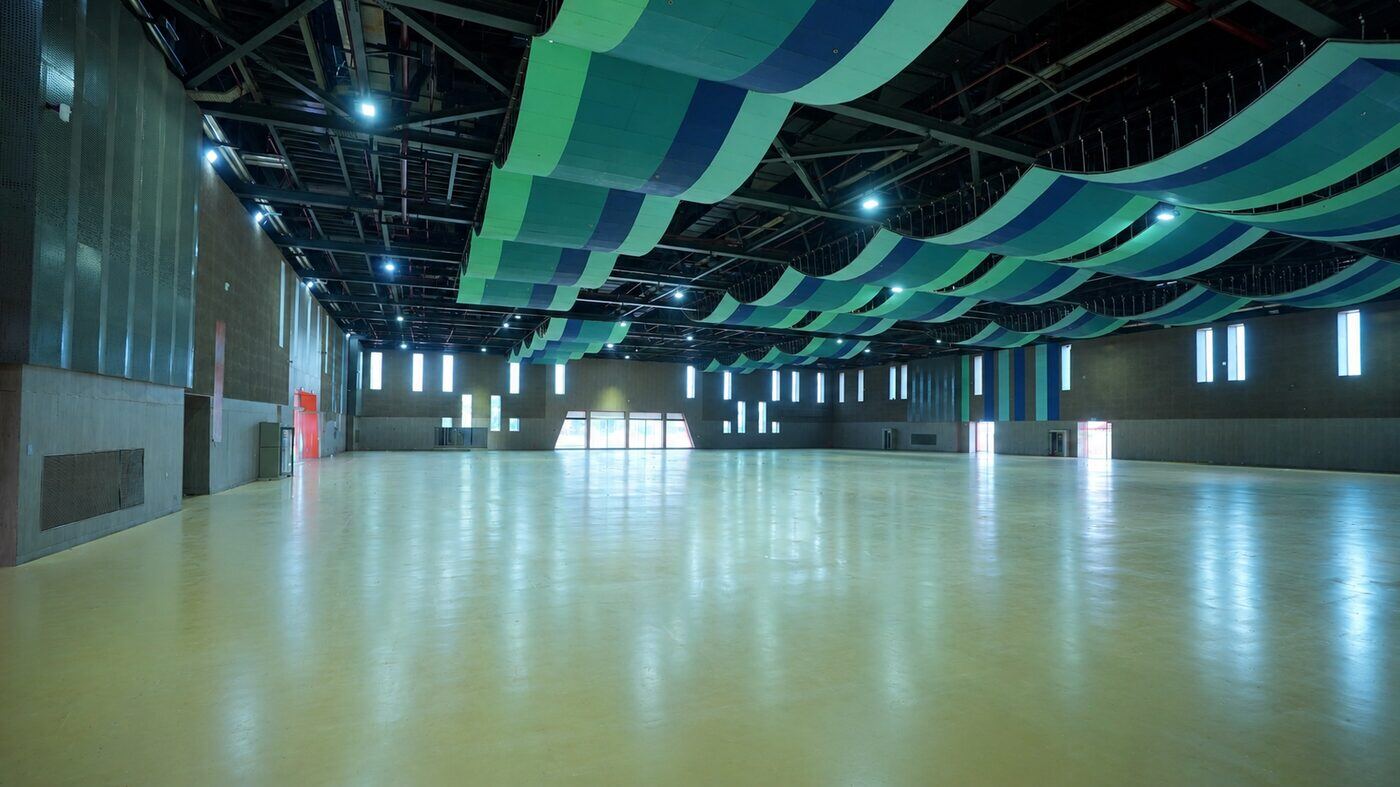 The Vayu exhibition hall at UBCC